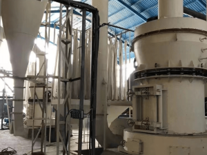 河南洛阳石英砂磨粉生产线现场